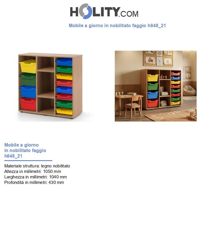 Mobile a giorno in nobilitato faggio h848_21