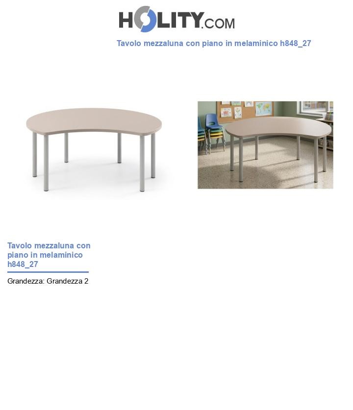 Tavolo mezzaluna con piano in melaminico h848_27