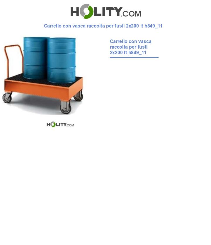 Carrello con vasca raccolta per fusti 2x200 lt h849_11