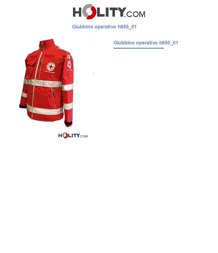 Giubbino operativo h850_01