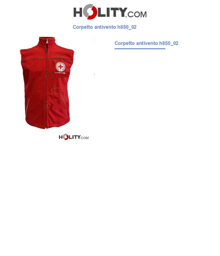 Corpetto antivento h850_02
