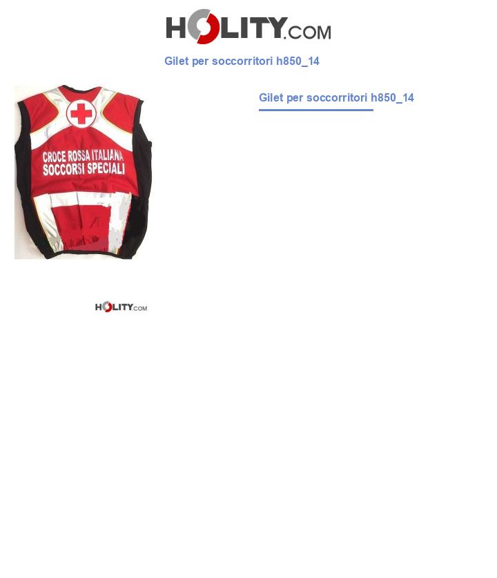 Gilet per soccorritori h850_14
