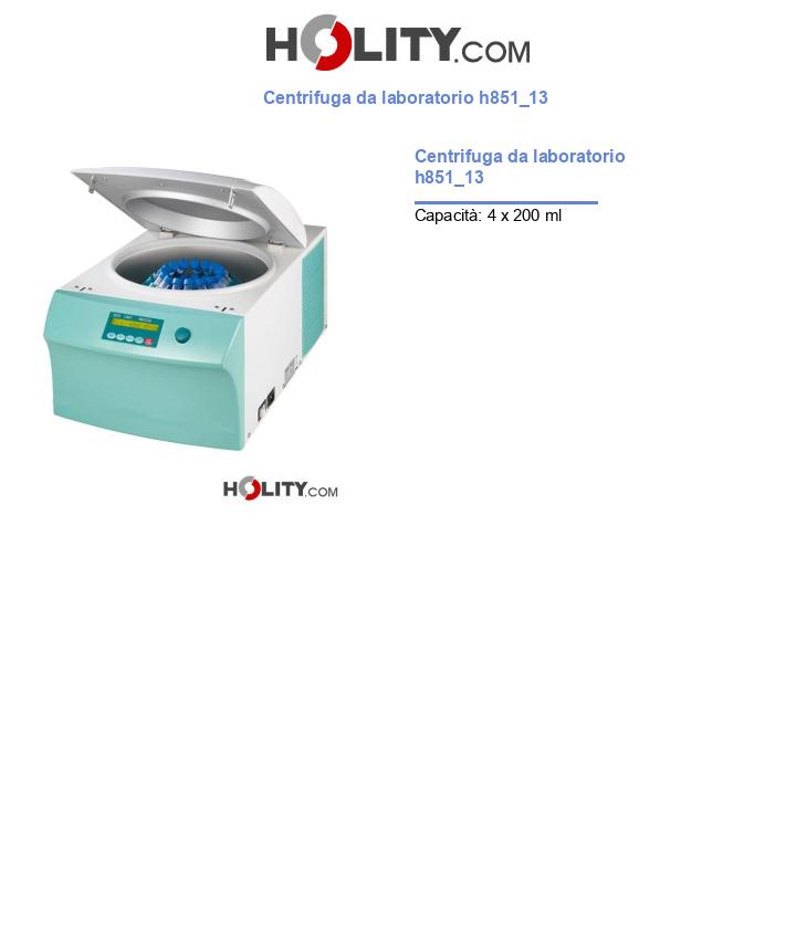 Centrifuga da laboratorio h851_13