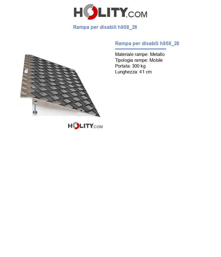 Rampa per disabili h858_28