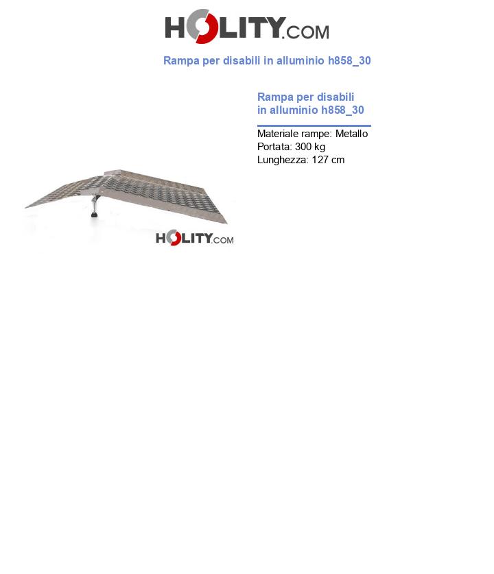 Rampa per disabili in alluminio h858_30