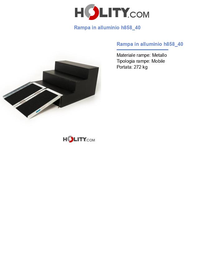 Rampa in alluminio h858_40