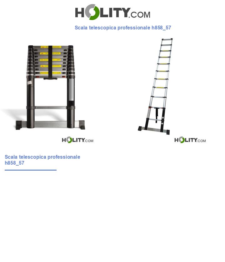 Scala telescopica professionale h858_57