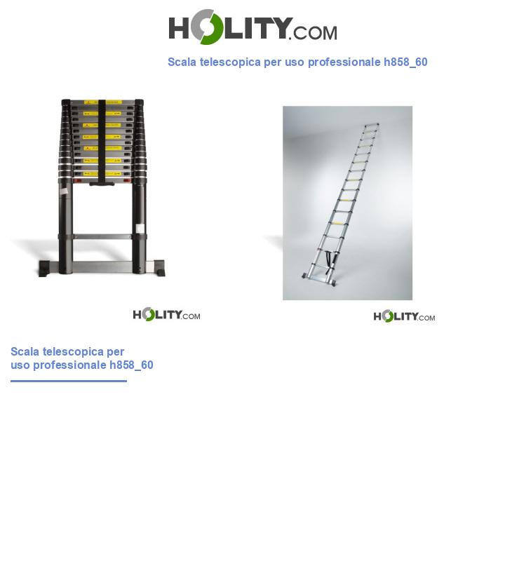 Scala telescopica per uso professionale h858_60