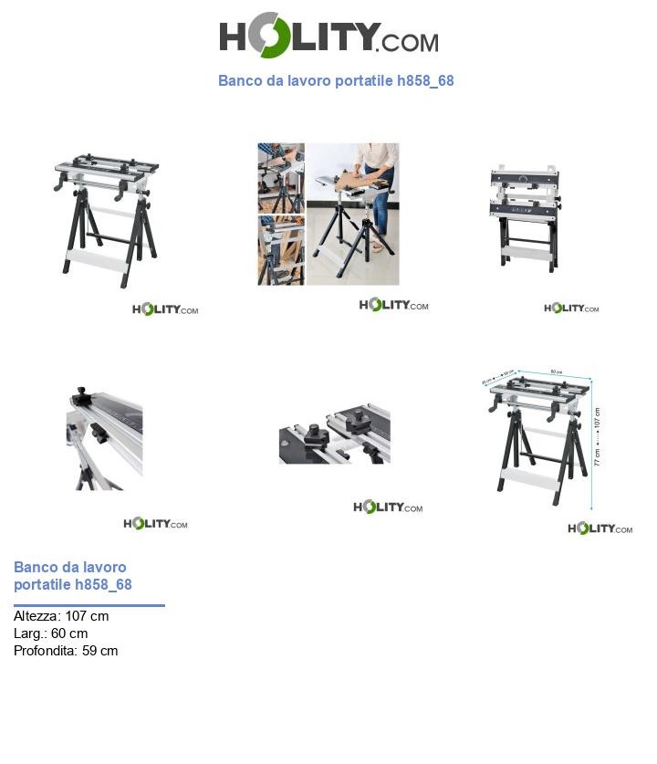 Banco da lavoro portatile h858_68