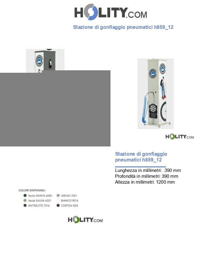 Stazione di gonfiaggio pneumatici h859_12