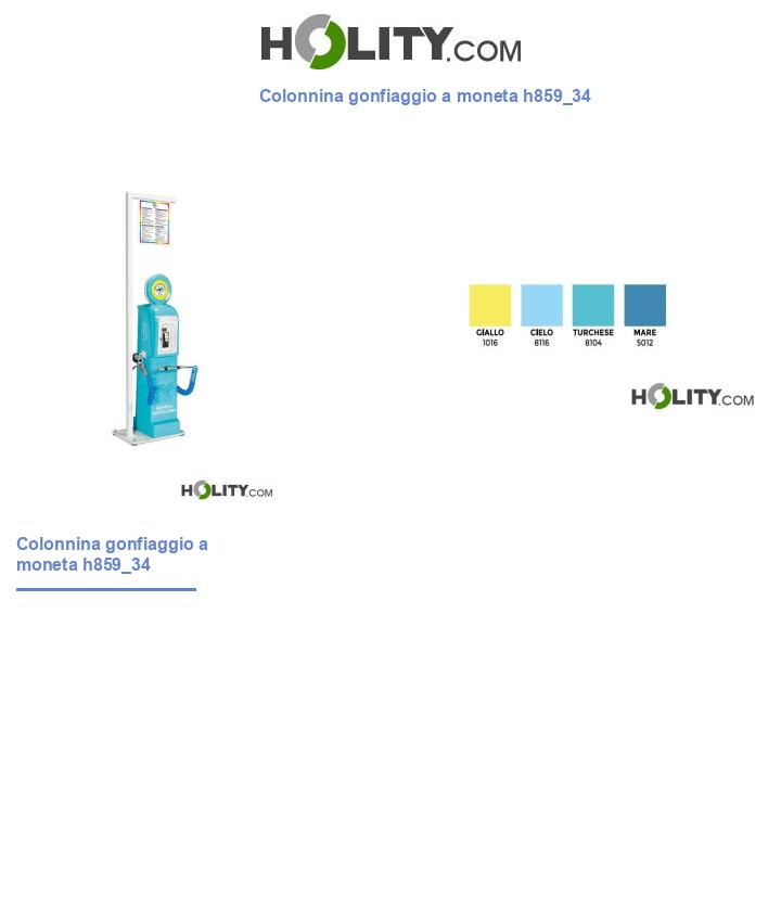 Colonnina gonfiaggio a moneta h859_34