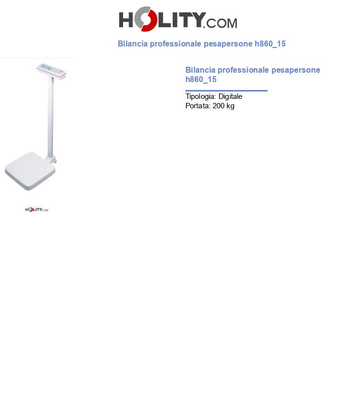 Bilancia professionale pesapersone h860_15