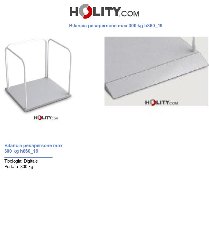 Bilancia pesapersone max 300 kg h860_19