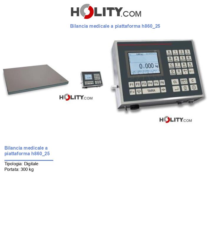 Bilancia medicale a piattaforma h860_25
