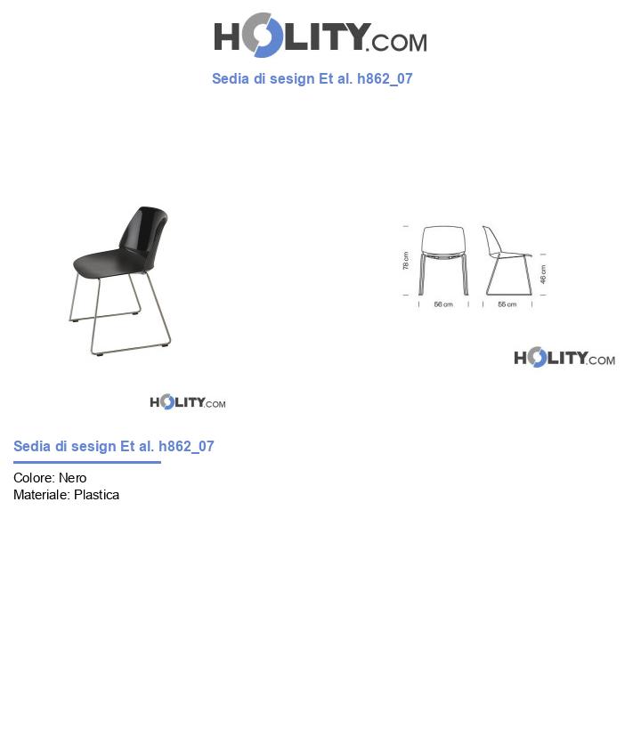 Sedia di design Et al. h862_07