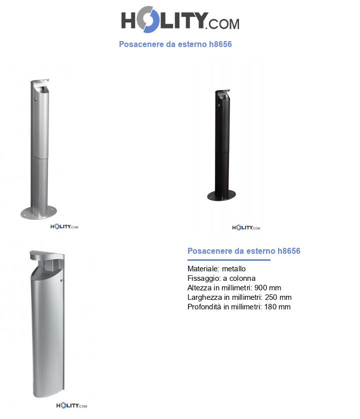 Posacenere da esterno h8656