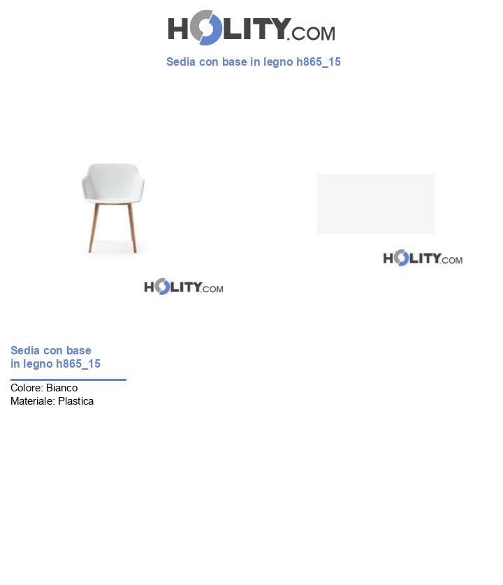 Sedia con base in legno h865_15