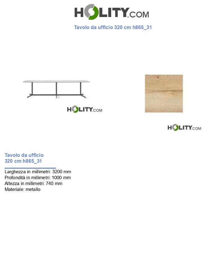Tavolo da ufficio 320 cm h865_31