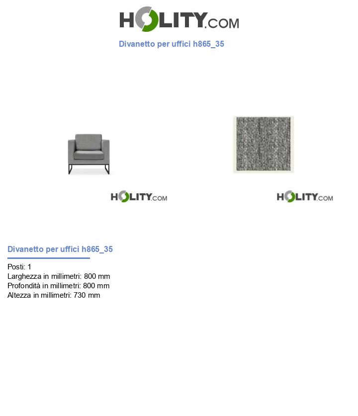 Divanetto per uffici h865_35