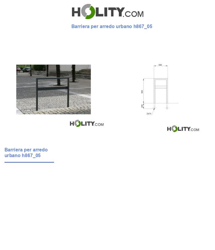 Barriera per arredo urbano h867_05