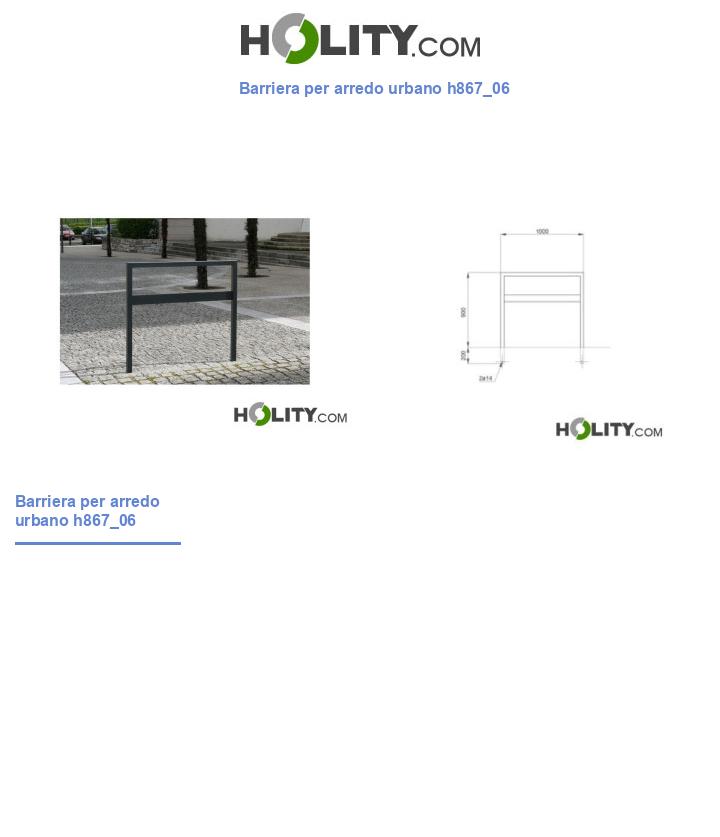 Barriera per arredo urbano h867_06