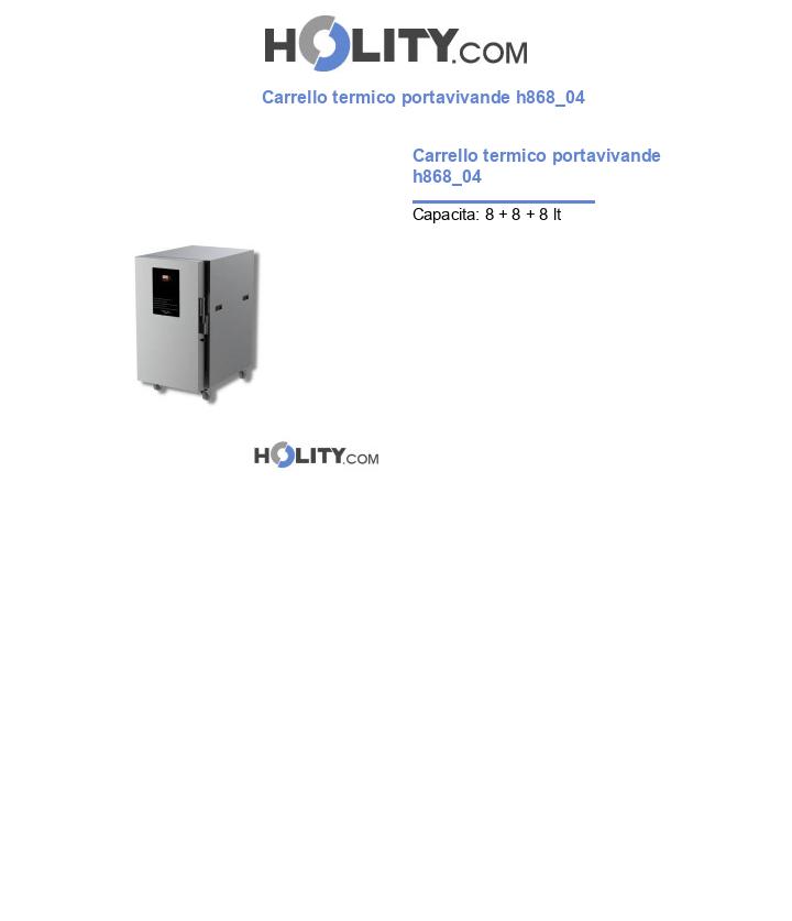 Carrello termico portavivande h868_04