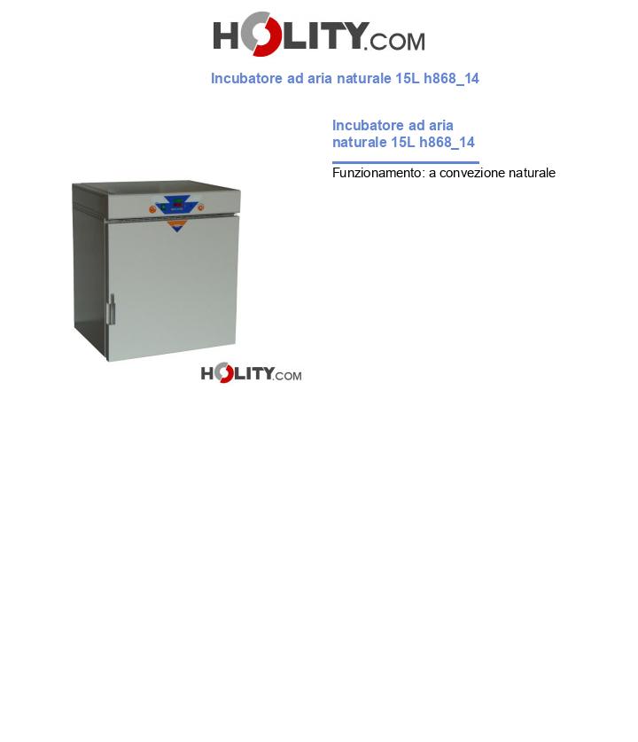 Incubatore ad aria naturale 15L h868_14