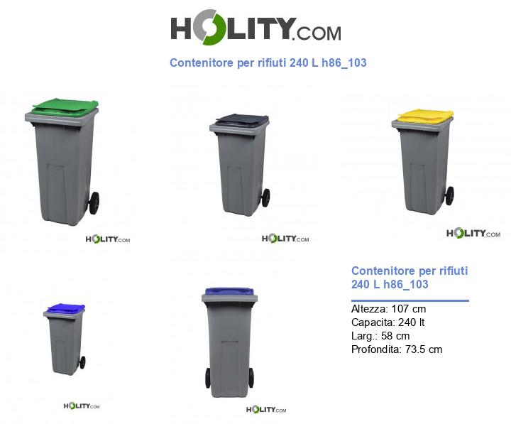 Contenitore per rifiuti 240 L h86_103