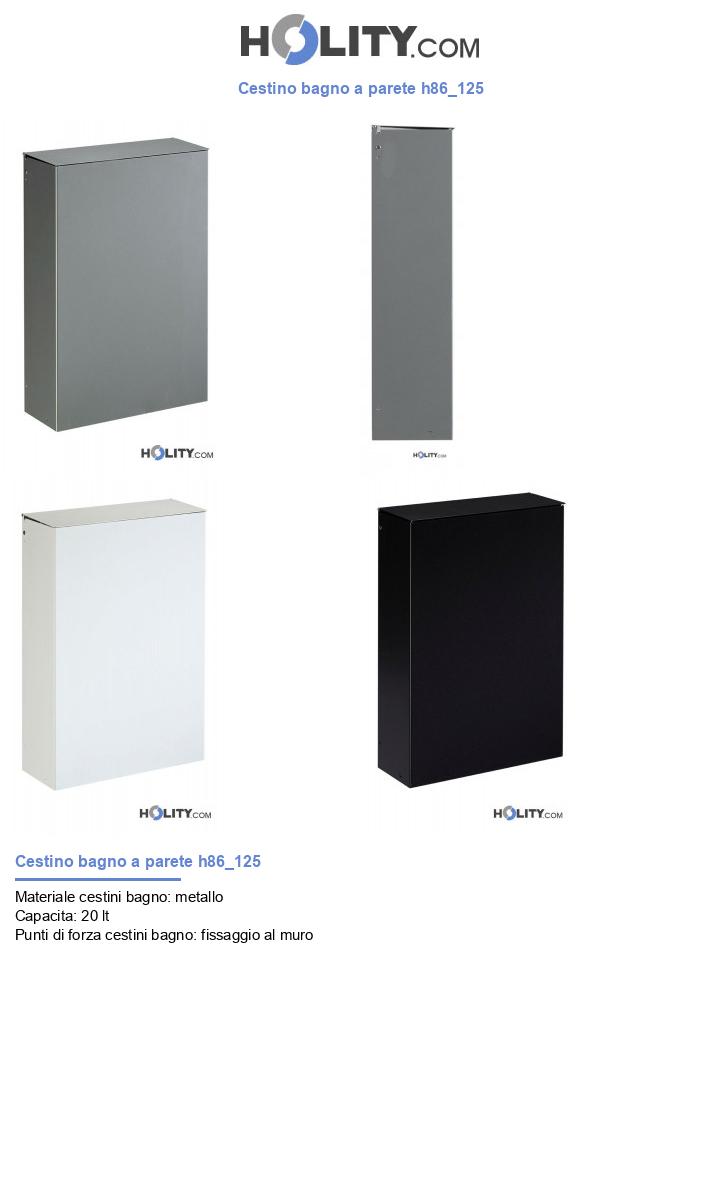Cestino bagno a parete h86_125