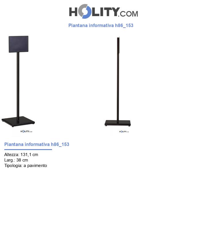 Piantana informativa h86_153