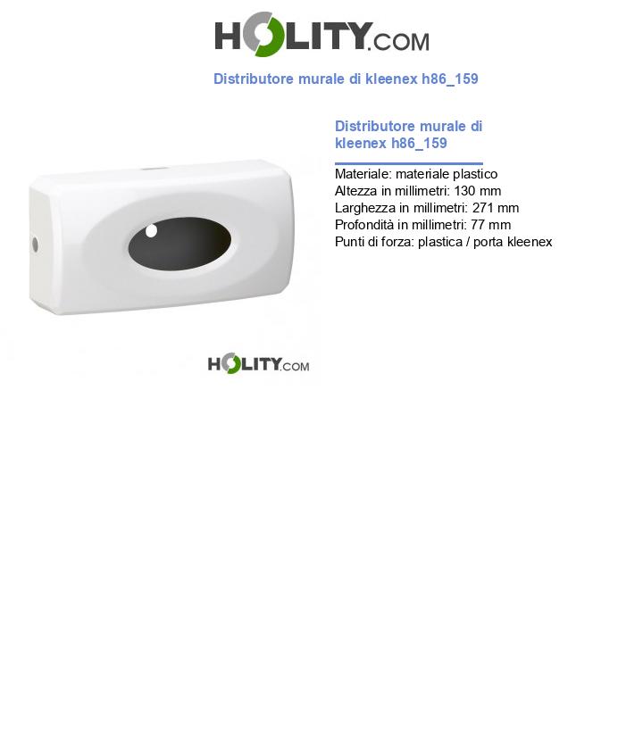Distributore murale di kleenex h86_159
