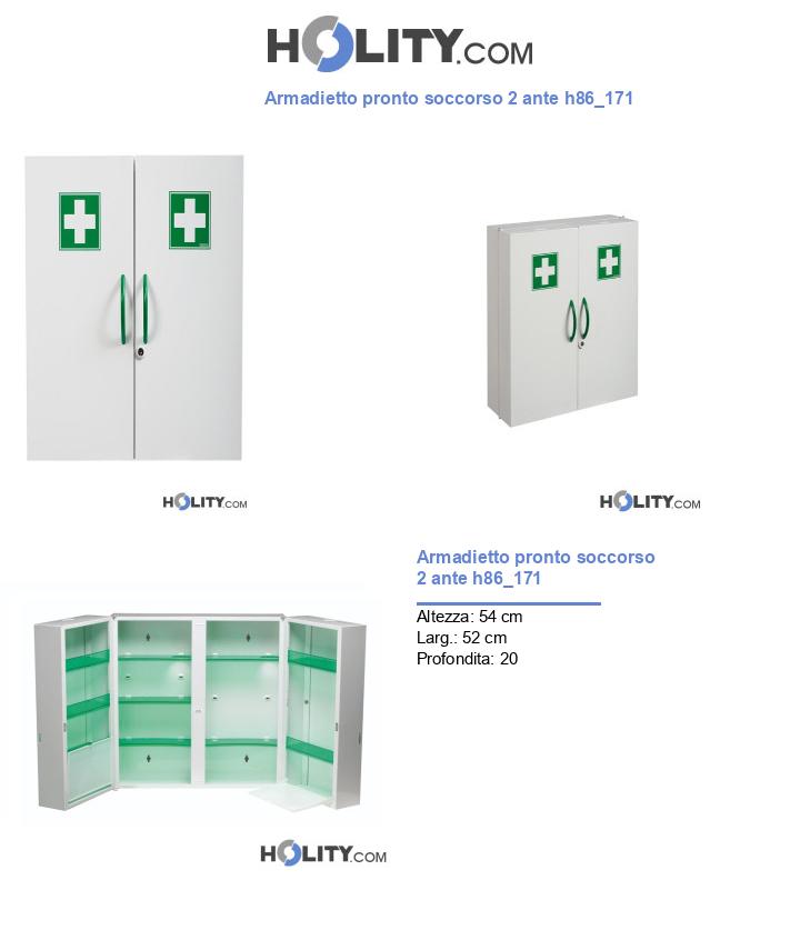 Armadietto pronto soccorso 2 ante h86_171