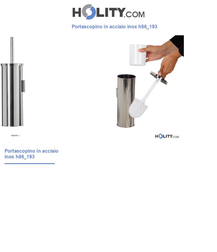 Portascopino in acciaio inox h86_193
