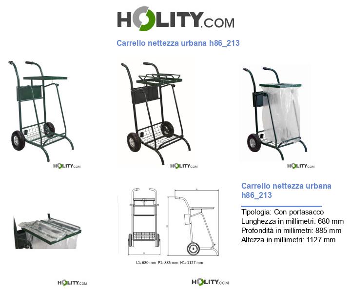 Carrello nettezza urbana h86_213