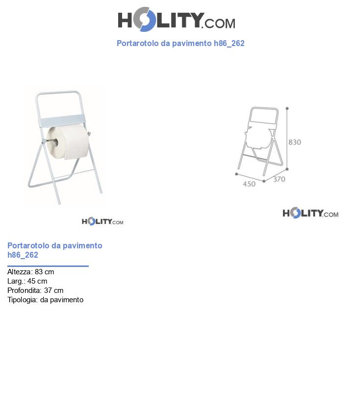 Portarotolo da pavimento h86_262