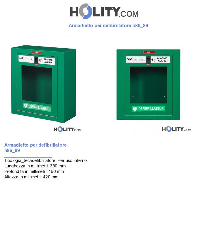 Armadietto per defibrillatore h86_89