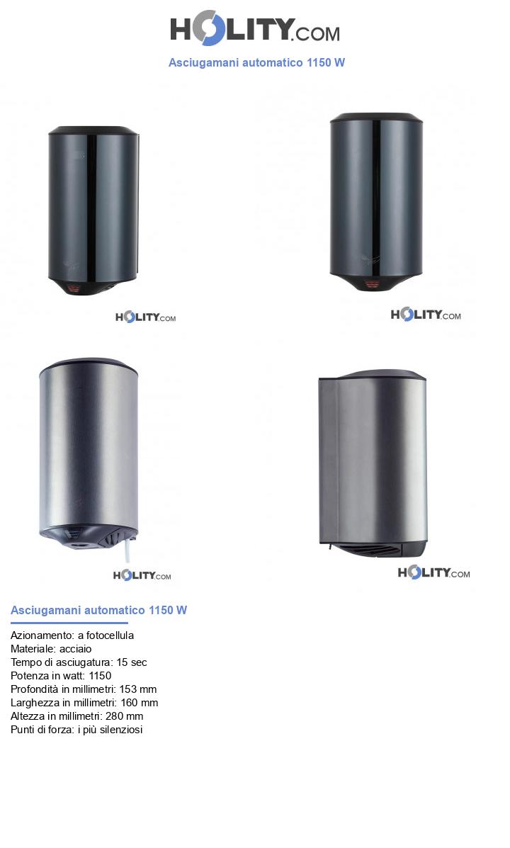 Asciugamani automatico 1150 W h86_94