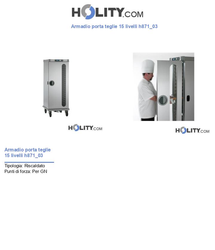 Armadio porta teglie 15 livelli h871_03