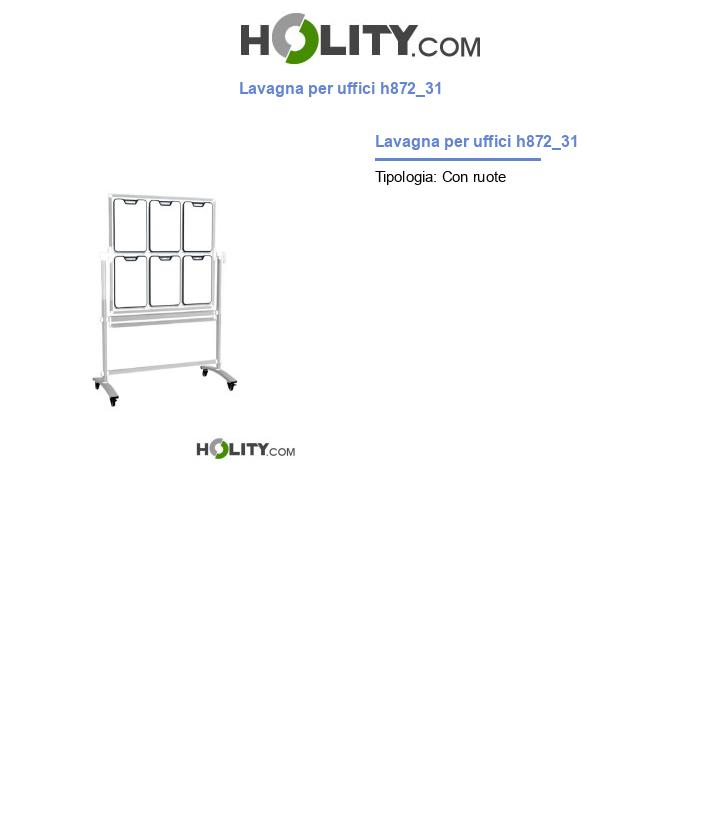 Lavagna per uffici h872_31