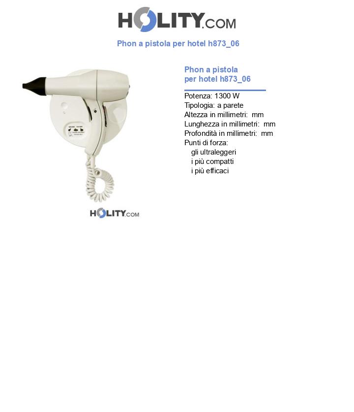 Phon a pistola per hotel h873_06