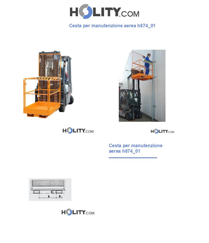 Cesta per manutenzione aerea h874_01