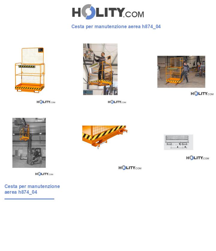 Cesta per manutenzione aerea h874_04