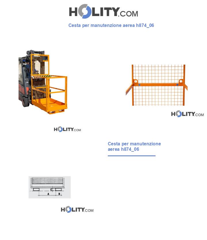 Cesta per manutenzione aerea h874_06