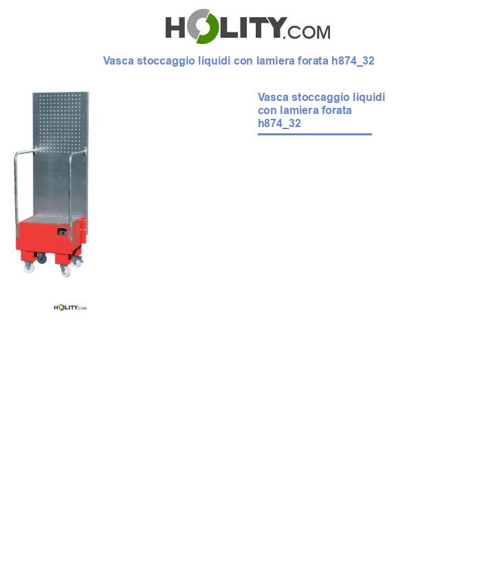 Vasca stoccaggio liquidi con lamiera forata h874_32