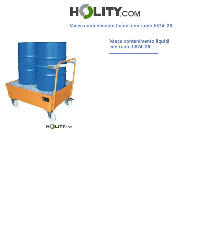 Vasca contenimento liquidi con ruote h874_36