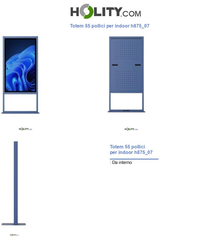 Totem 55 pollici per indoor h875_07