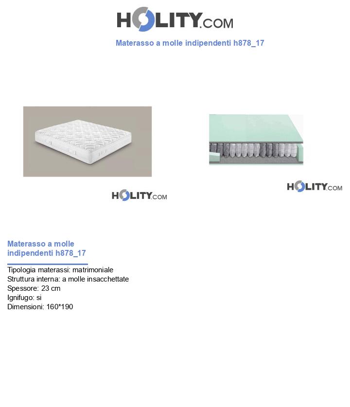 Materasso a molle indipendenti h878_17