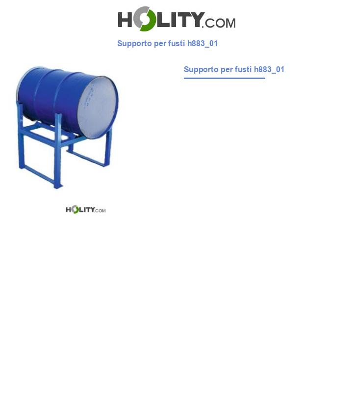 Supporto per fusti h883_01