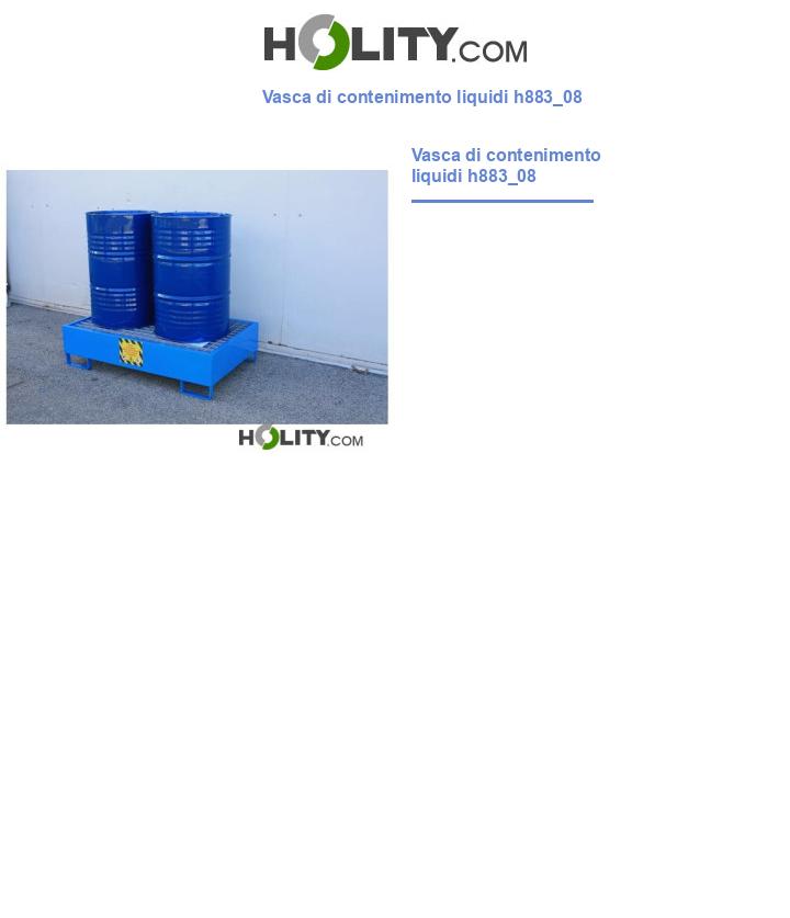 Vasca di contenimento liquidi h883_08