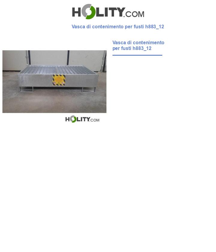 Vasca di contenimento per fusti h883_12